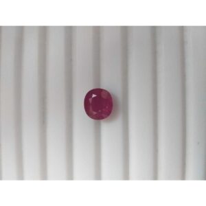 4.08ct cushion pink ruby-manek