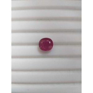 4.08ct cushion pink ruby-manek