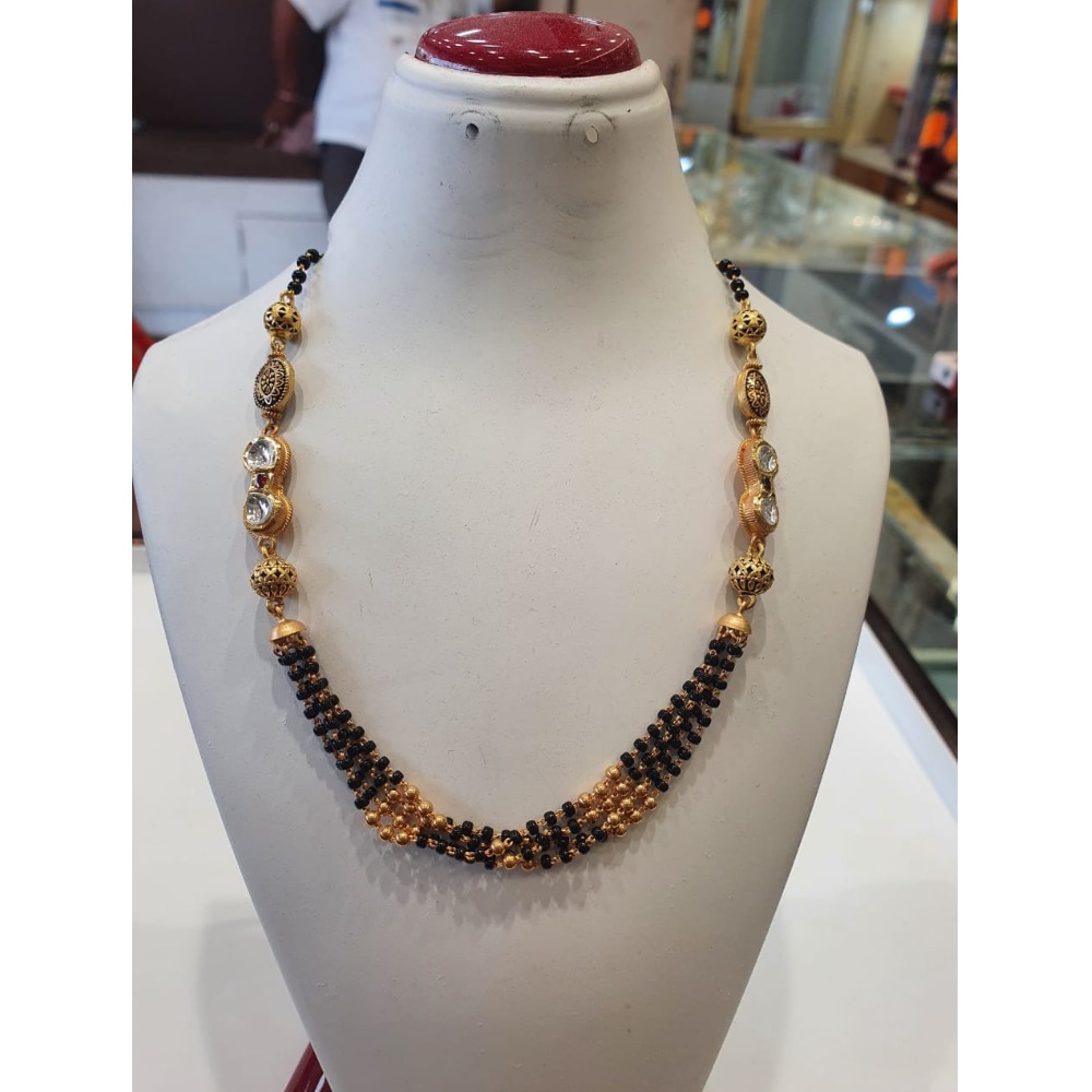 22KT Gold Antique Mangalsutra SVJ-M20