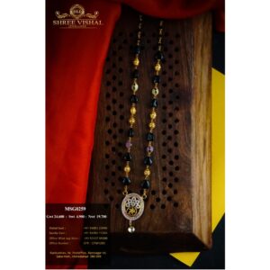 916 Gold Beads Mangalsutra MSG0259