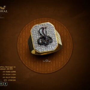 916 Gold Gent Ring