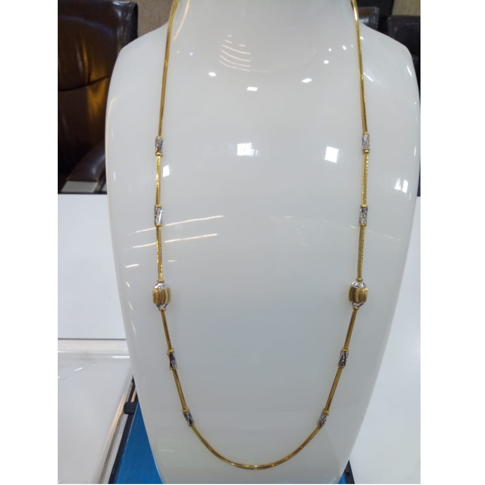22KT Gold Fancy Chain For Women SVJ-C002