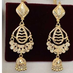 Gold Ladies Earrings