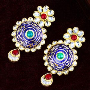 916 gold antique bridal necklace set p-2618