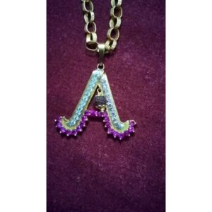 Letter jewelry