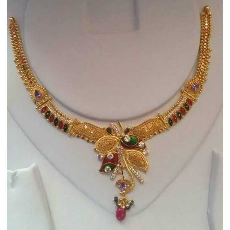 916 Gold Wedding Necklace
