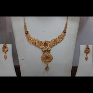 Gold Necklace Set