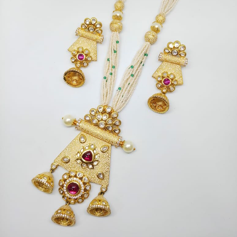 Kundan pendant set
