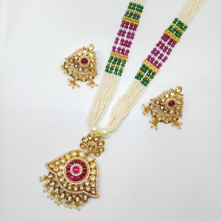 Kundan pendant set