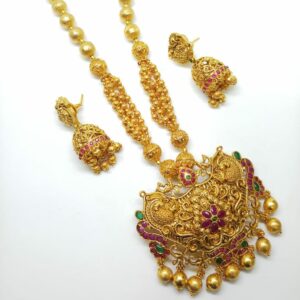 gold forming pendant set