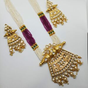 gold forming pendant set