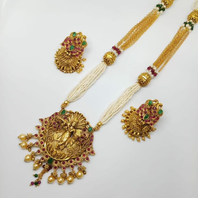 gold forming pendant set