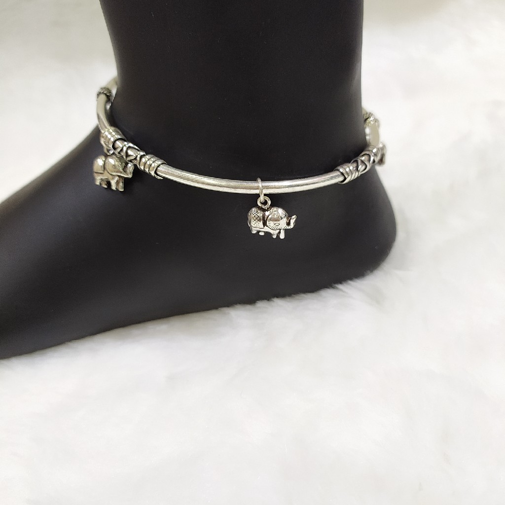 92.5 Silver kada payal