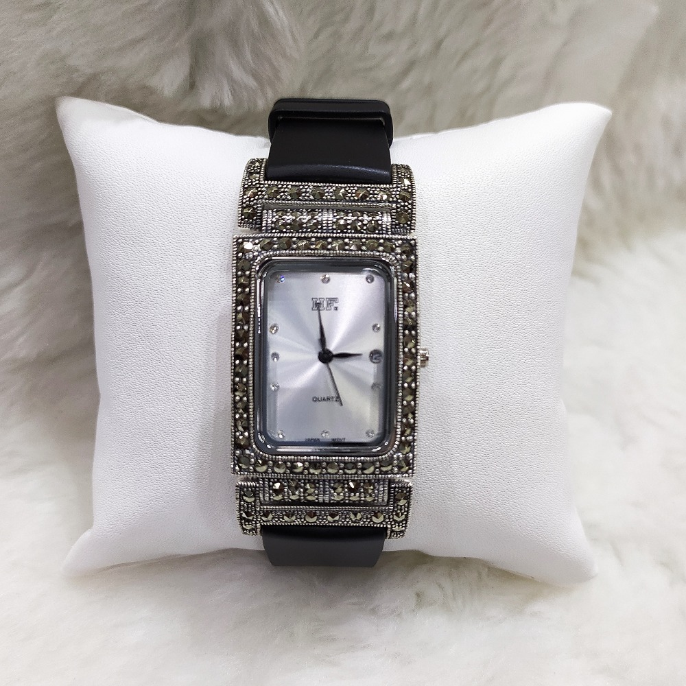 Silver classic watch for women se-w004