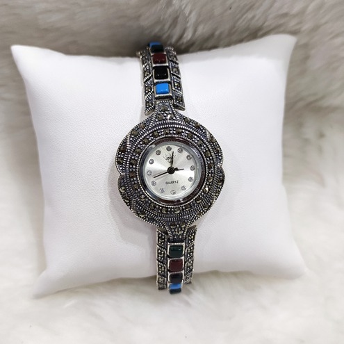 Silver antique watch se-w001