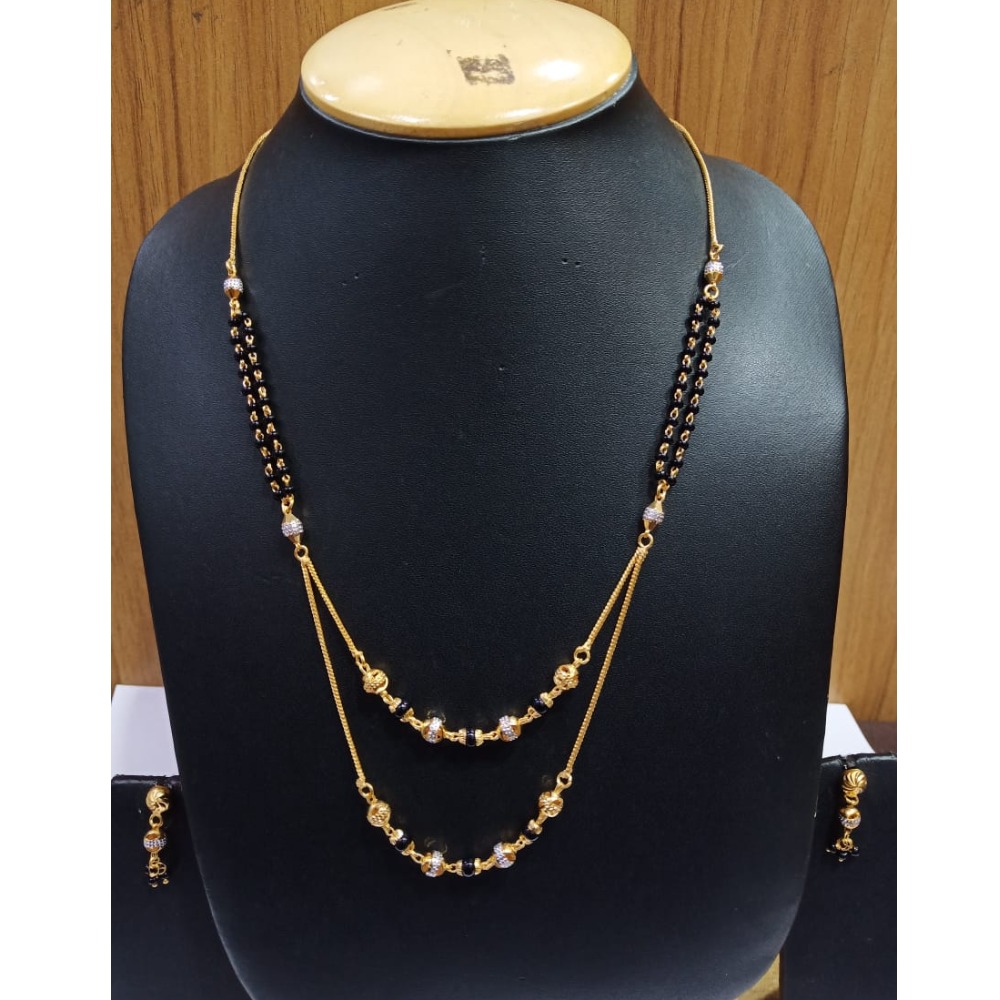 One Gram Gold Fancy Mangalsutra AG-M04