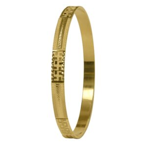 Designer swastik design bangle kada ag-b008