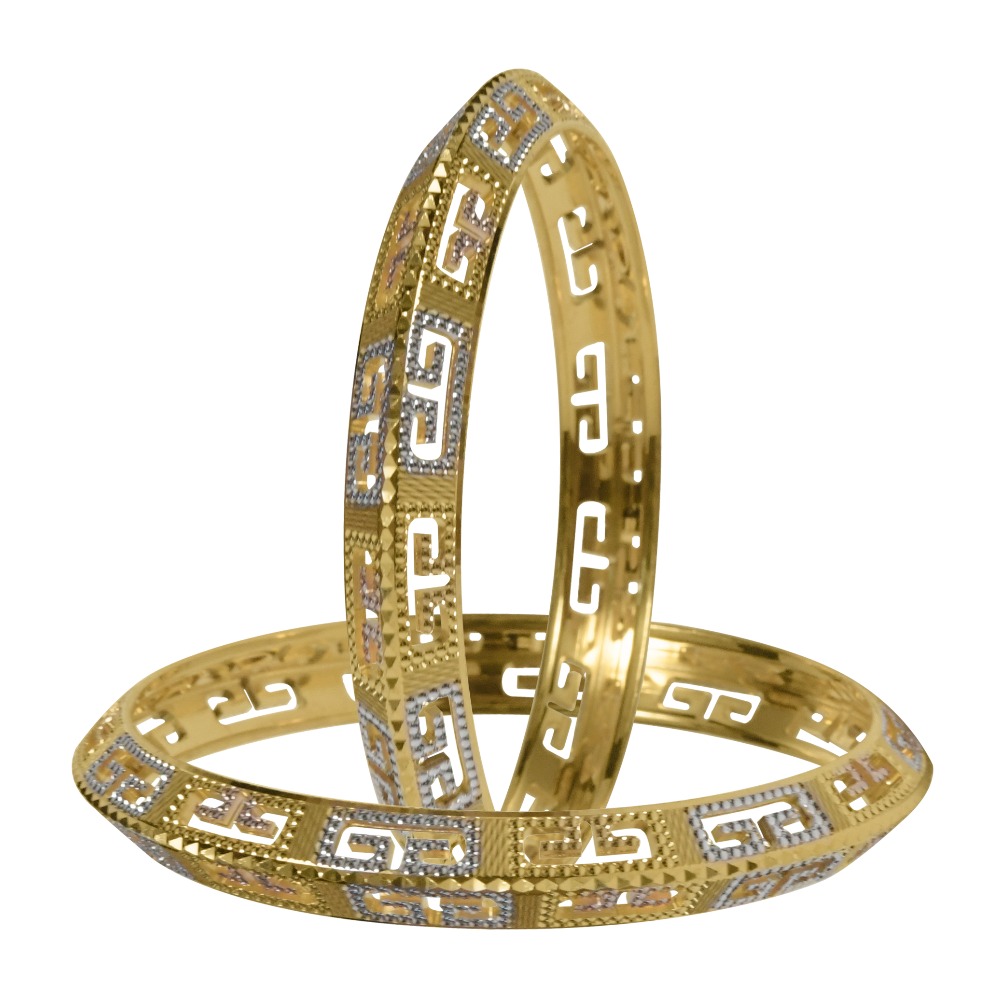 Designer machine cut bangle ag-b005