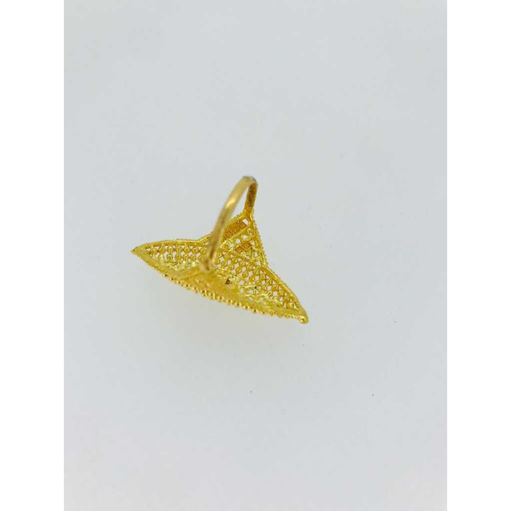 22KT Plain gold culkatti design Rings - Image 3