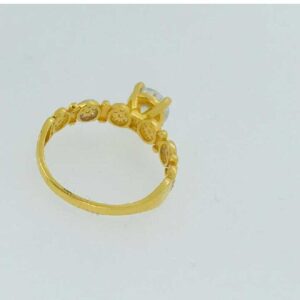 916 Gold Fancy American Diamond Ring