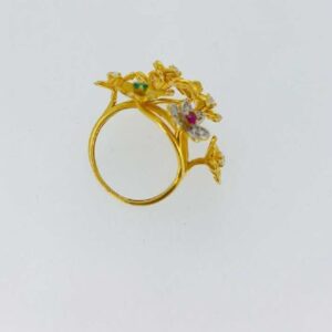 916 gold ad ring