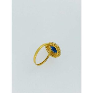 916 Gold Fancy American Diamond Ladies Ring