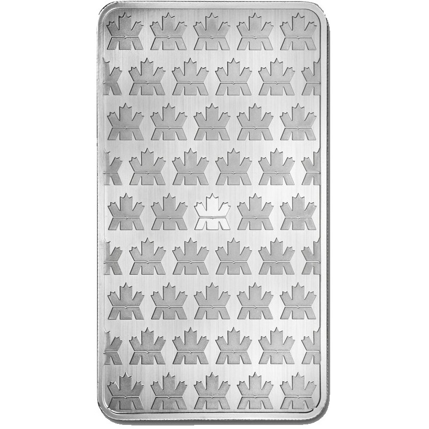 10 oz royal canadian mint (rcm) .9999 fine silver bar - Image 3