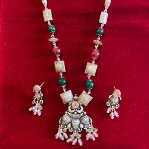 Silver Antique Long Set