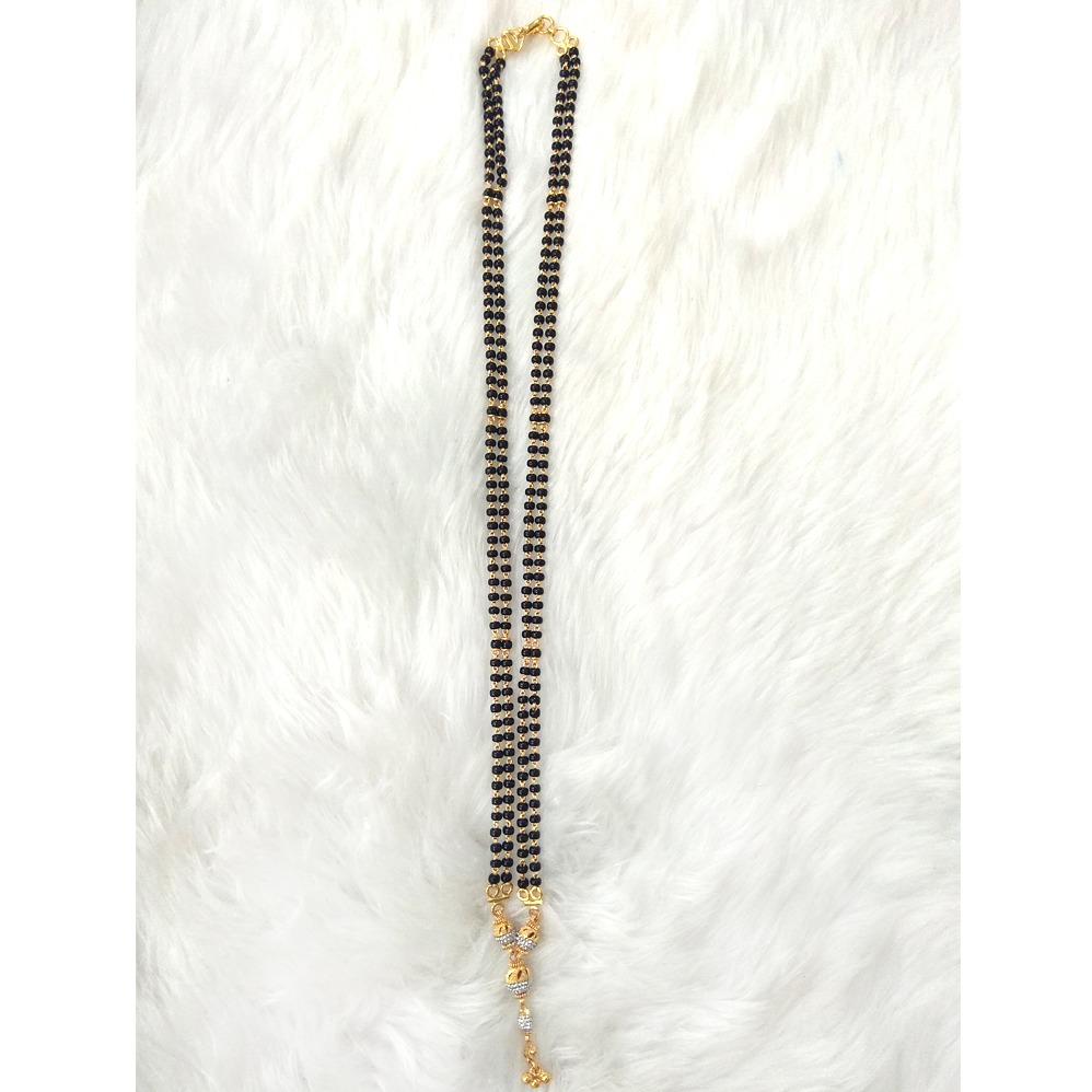 916 Gold Kidiya Ser Chain Mangalsutra SJ - M004 - Image 2