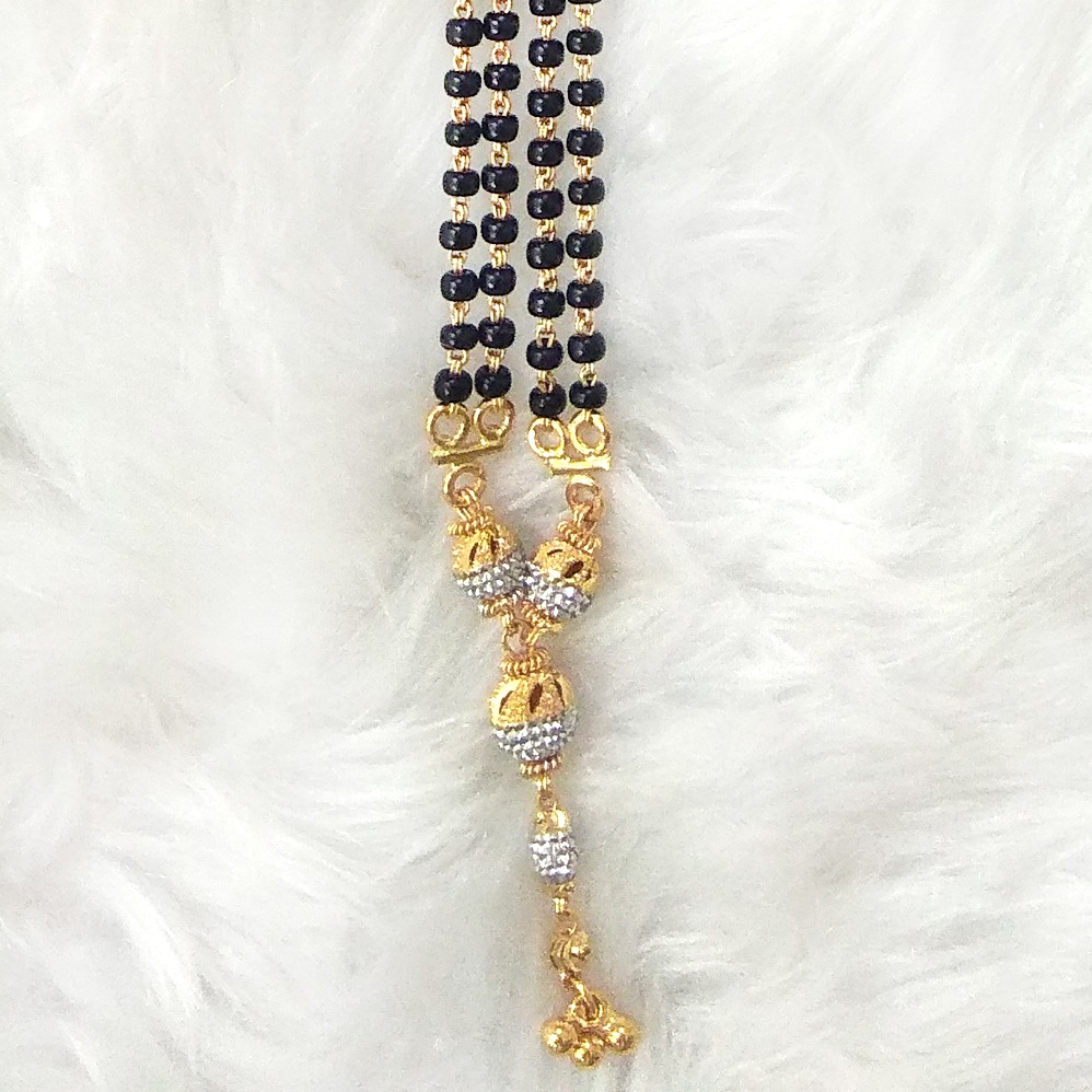 916 Gold Kidiya Ser Chain Mangalsutra SJ - M004