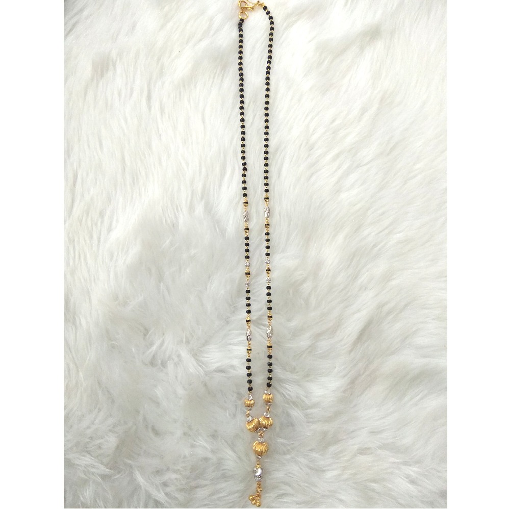 916 Gold Kidiya Ser Chain Mangalsutra SJ - M002 - Image 2