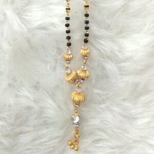 916 Gold Kidiya Ser Chain Mangalsutra SJ - M002