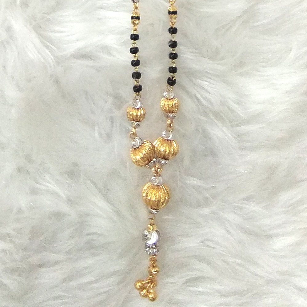 916 Gold Kidiya Ser Chain Mangalsutra SJ - M002