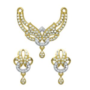 22Kt Gold Mangalsutra set JD-MS001