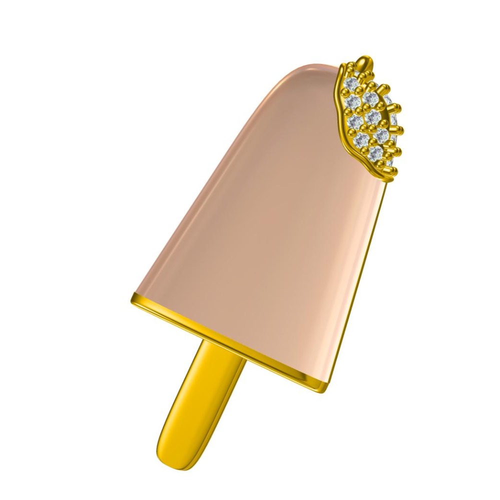 candy diamond pendant