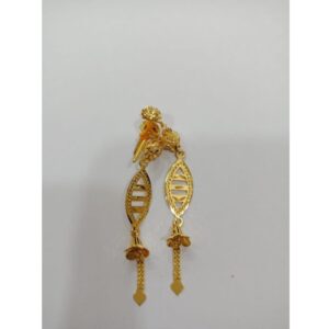 22KT Gold Fancy Latkan Earring SKJ-E004