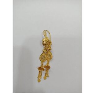 916 Gold Fancy Latkan Earring SKJ-E001