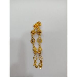 916 Gold Stylish Latkan Earrings SKJ-E006