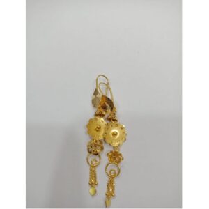 916 Gold Fancy Latkan Earring SKJ-E007