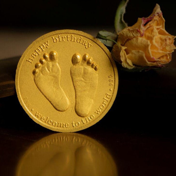 24kt Happy birthday coin