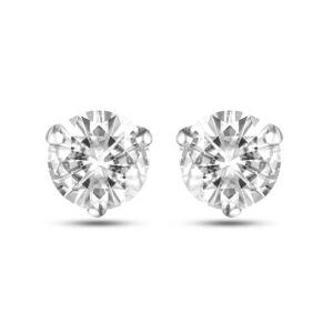 Forever Brilliant Round 6.0mm Moissanite Earrings for women
