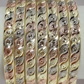 Rose Gold Plated Bangles