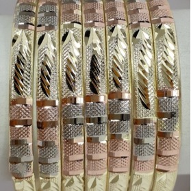 Rose Gold Plated Bangles
