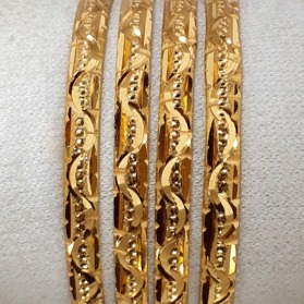 Fancy Gold Plated Bangles