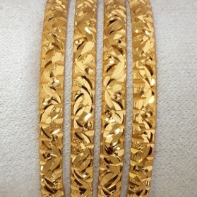 Fancy Gold Plated Bangles