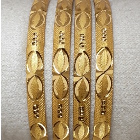 Antique Gold Plated Bangles
