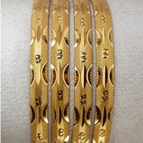 Antique Gold Plated Bangles