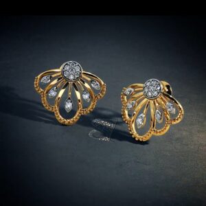 22ct Gold Ladies New Design Earring