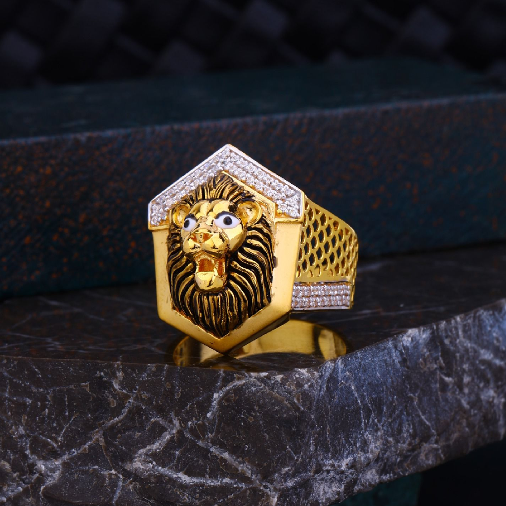 New Unique Design Gold Ring For Men