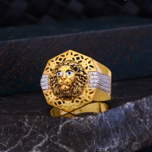 New Latest Design Gold Ring For Men